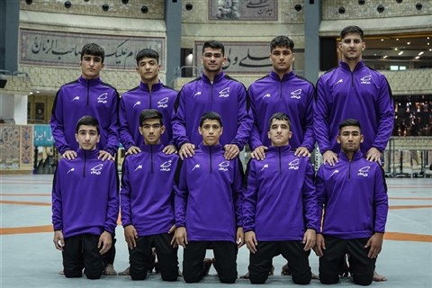 ششمین مرحله اردوی تیم ملی کشتی فرنگی نوجوانان / تهران :
